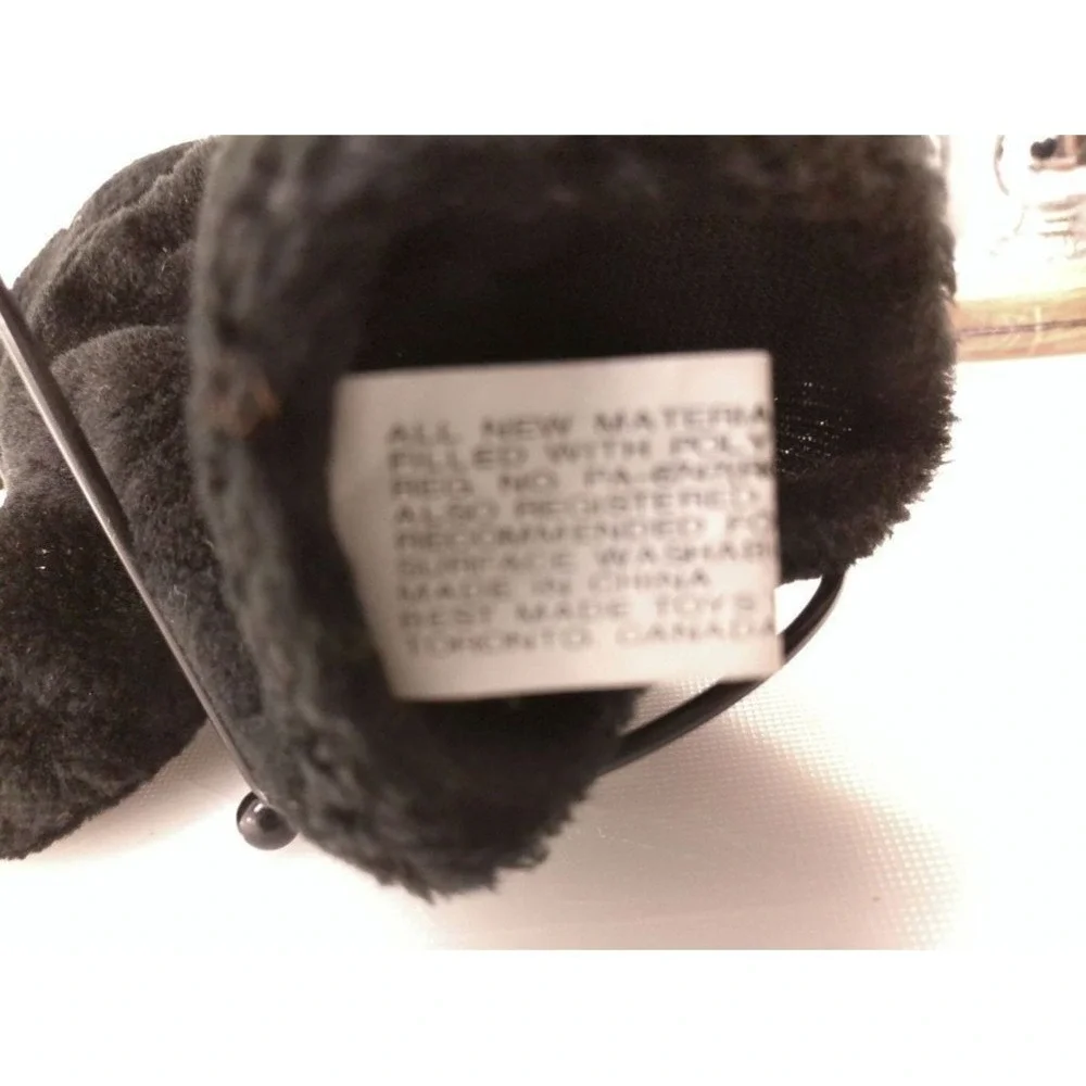 Vintage Black Cat Hand Puppet Plush by Best Made Toys Toronto Canada 10